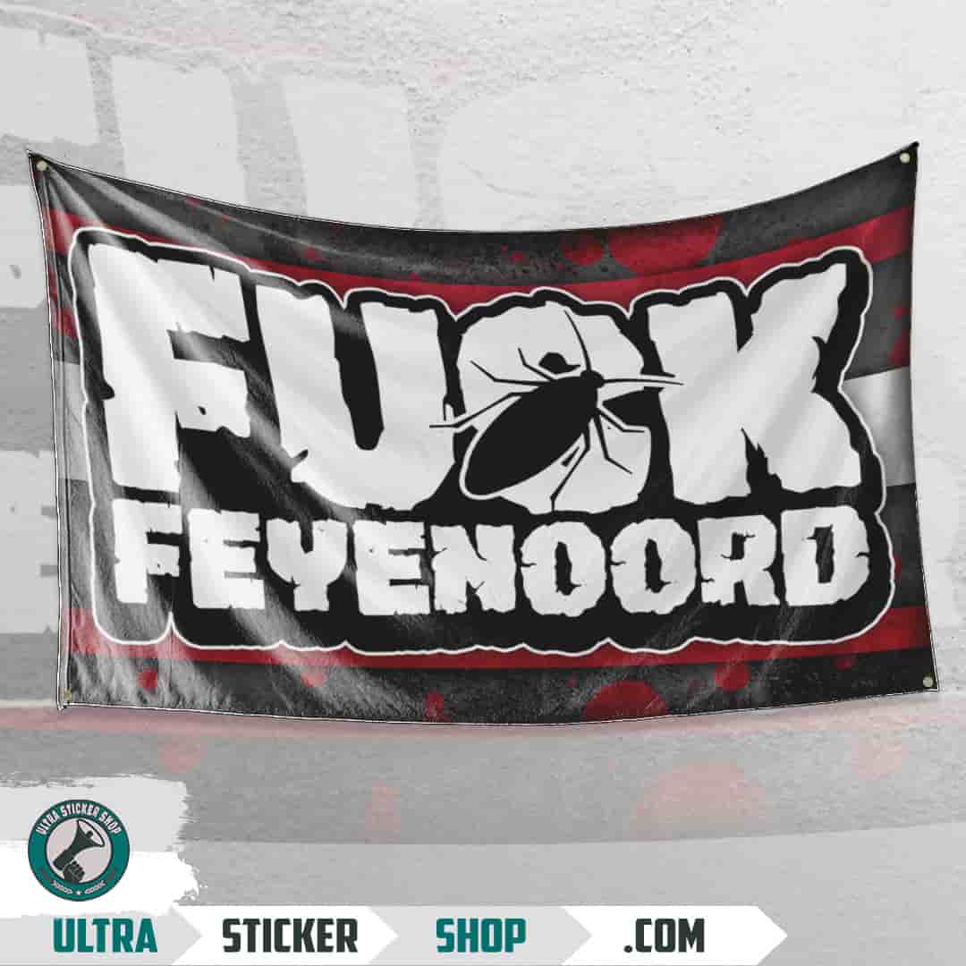 F*CK Feyenoord Zastava