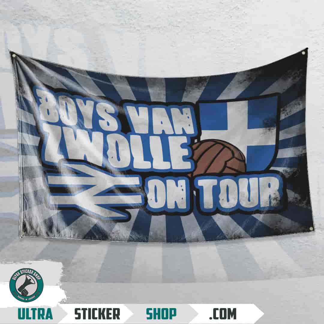 Boys van Zwolle on tour Flaga