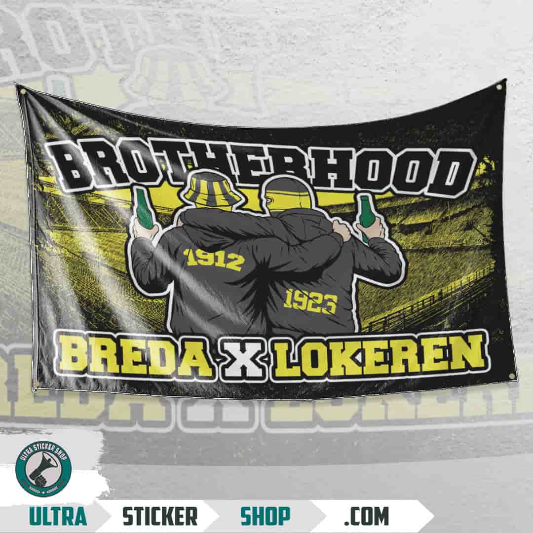 Breda X Lokeren Flagge