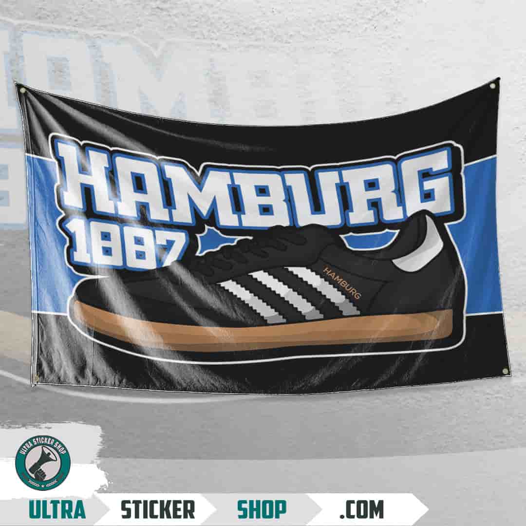 Hamburg 1887 Drapeau