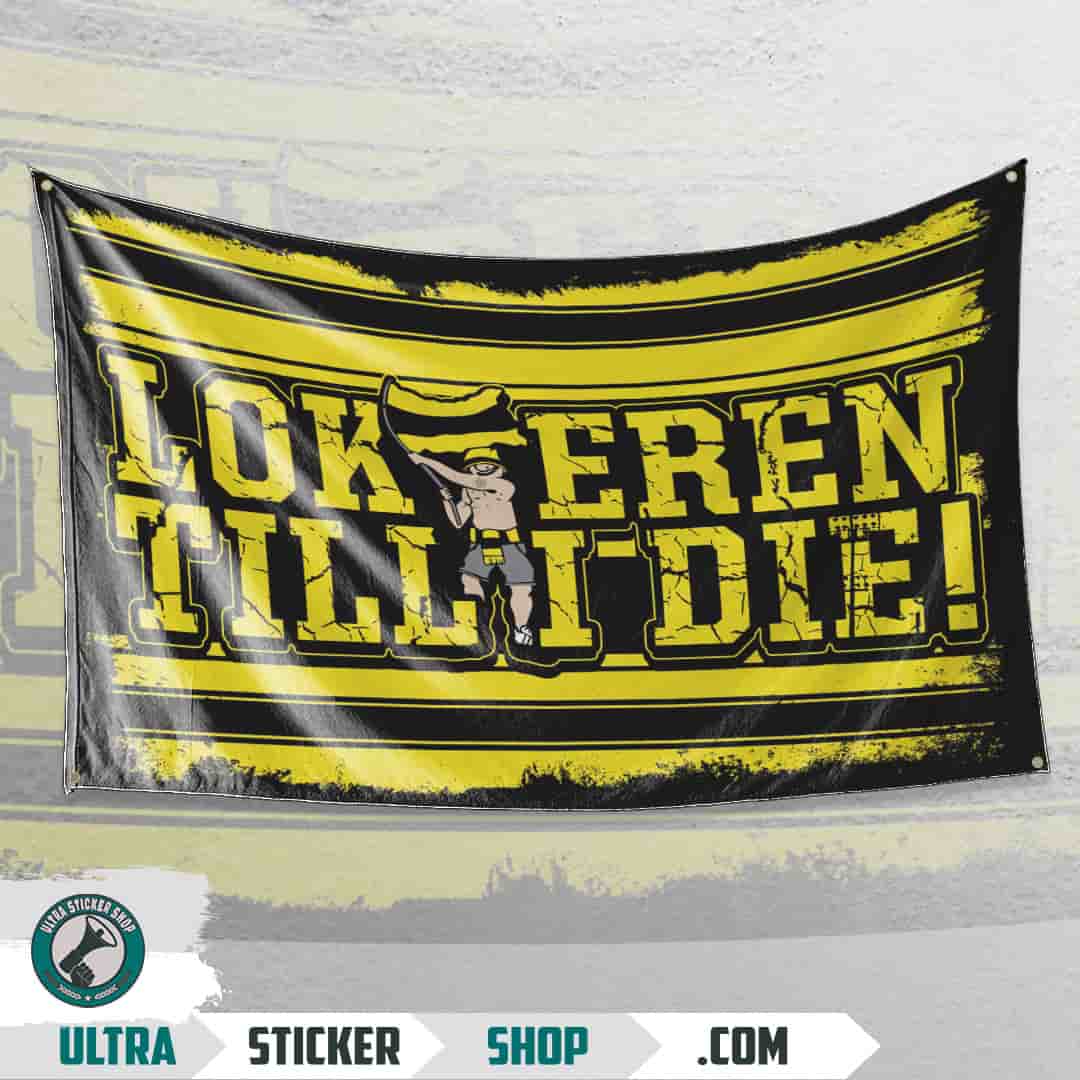 Lokeren till I Die Flagge