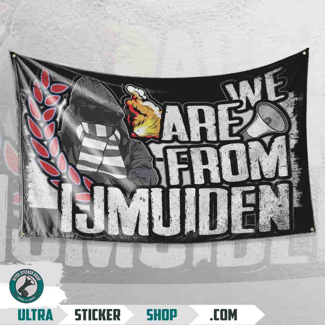 We are from IJmuiden Drapeau