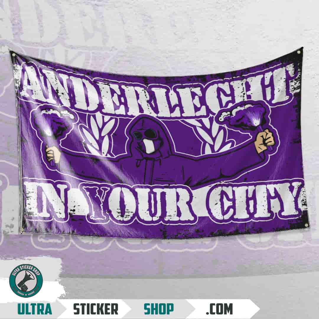 Anderlecht in your city Flagg