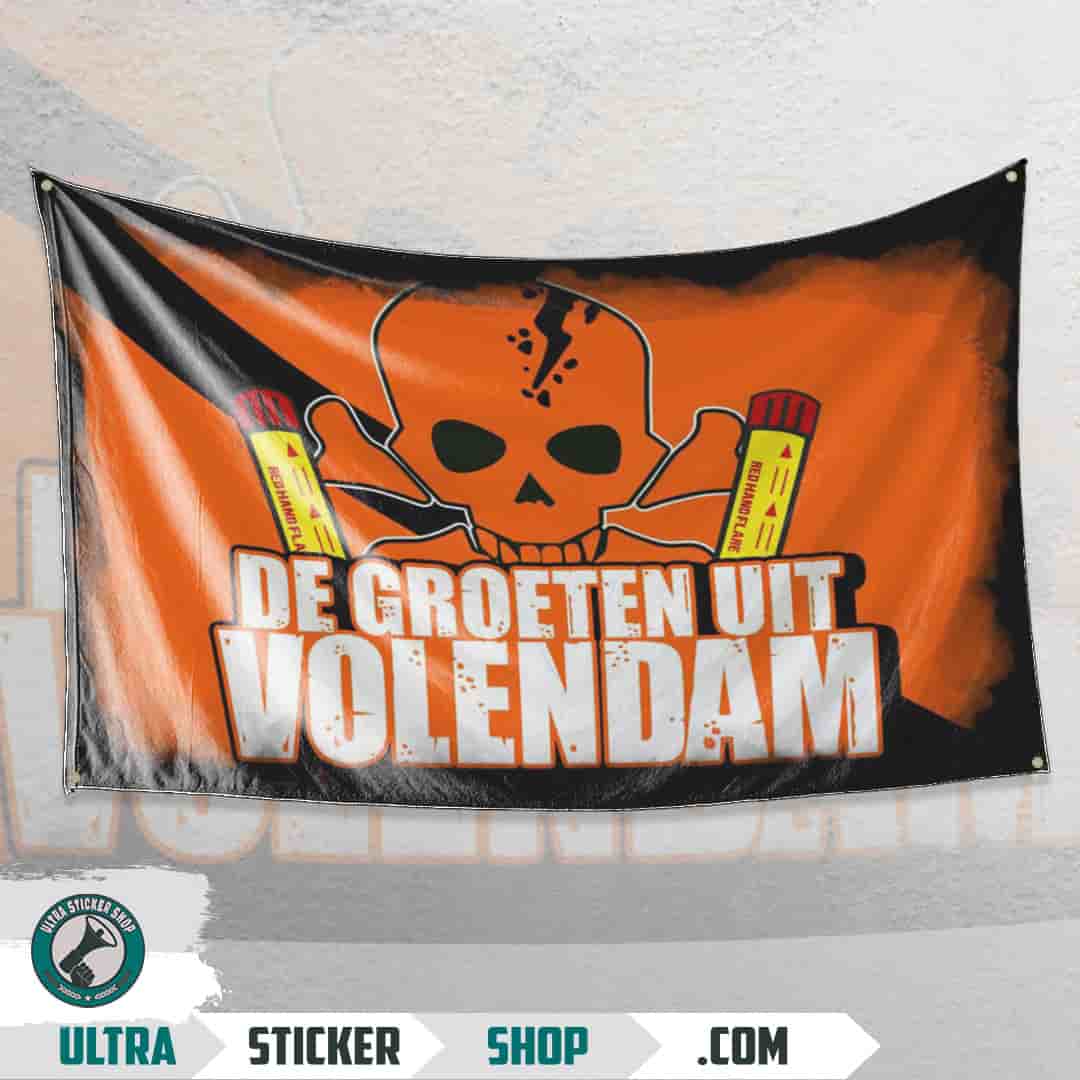 De groeten uit Volendam Flagge