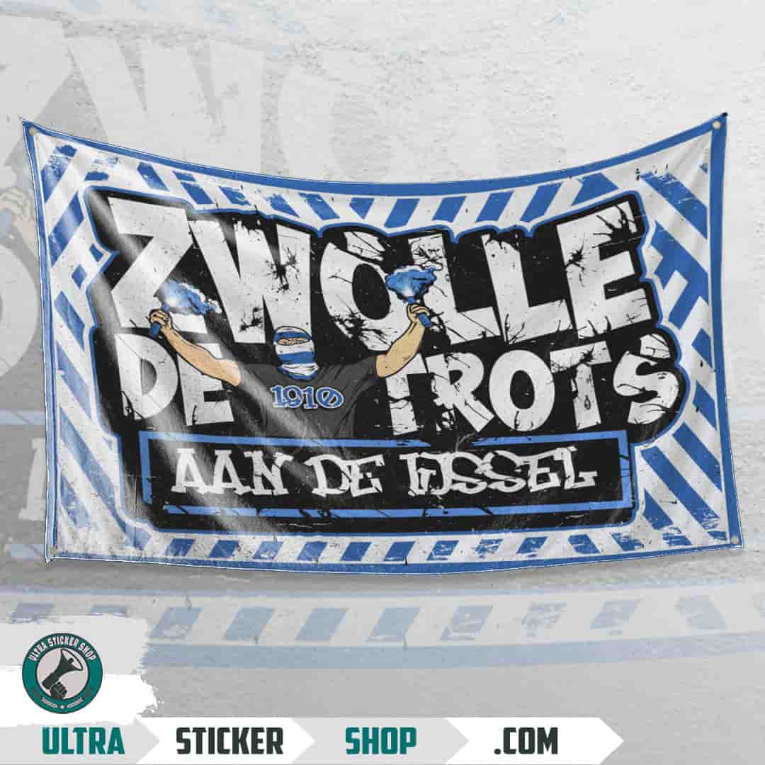 Zwolle de trots aan de ijssel Flaga