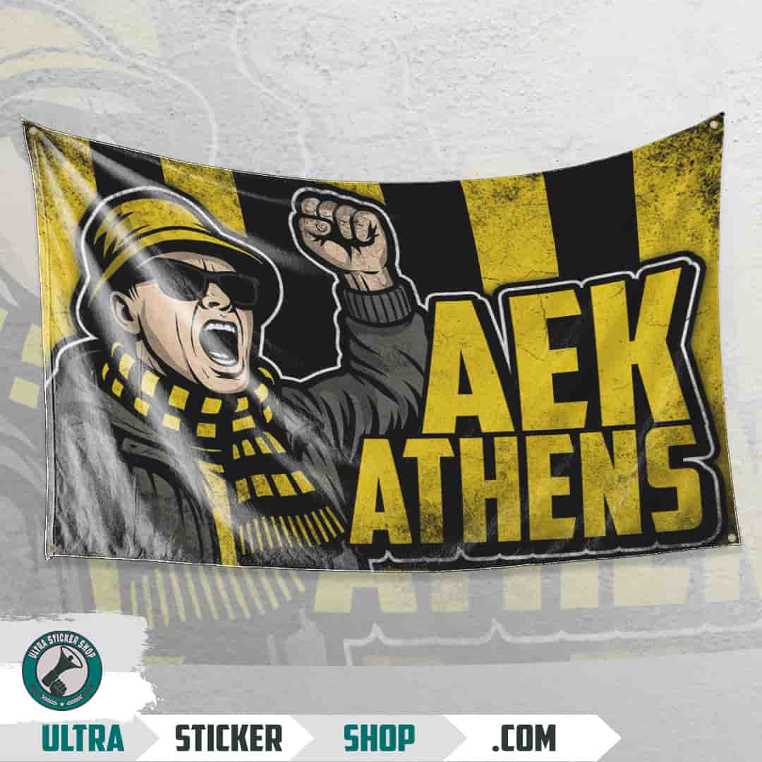 AEK Athens Flagge