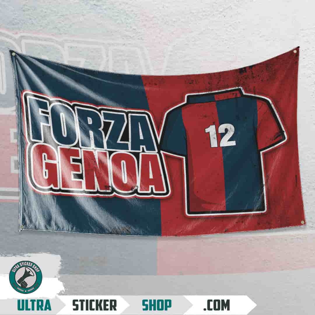 Forza Genoa Steag