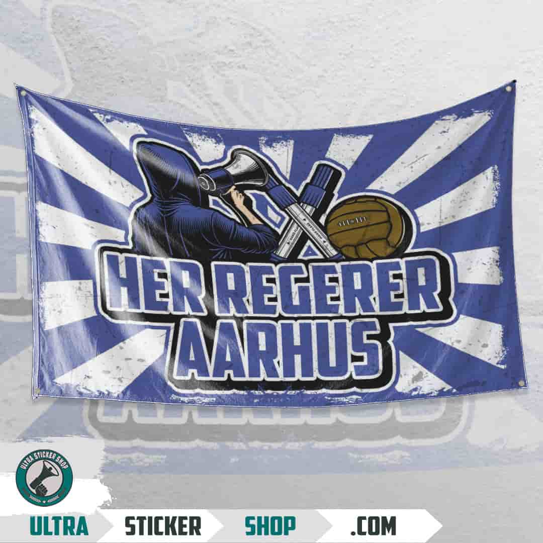 Her Regerer Aarhus Bandeira