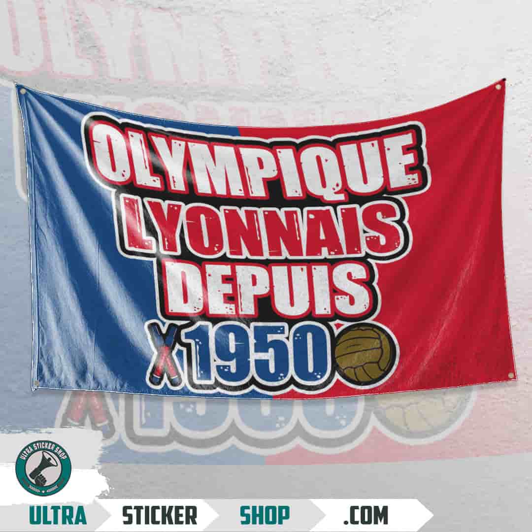 Olympique lyonnais Depius 1950 Zastava