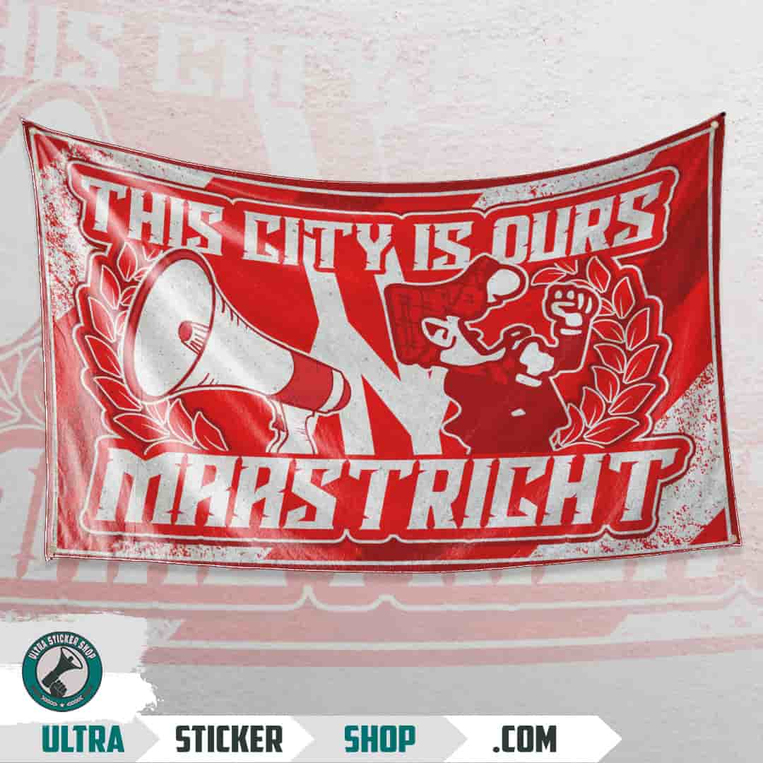 This city is ours Maastricht Zastava