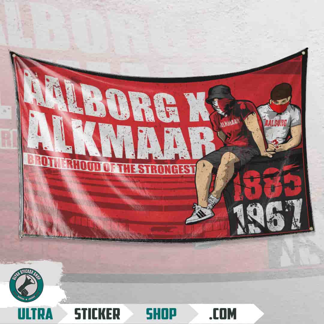 Aalborg X Alkmaar Flagge