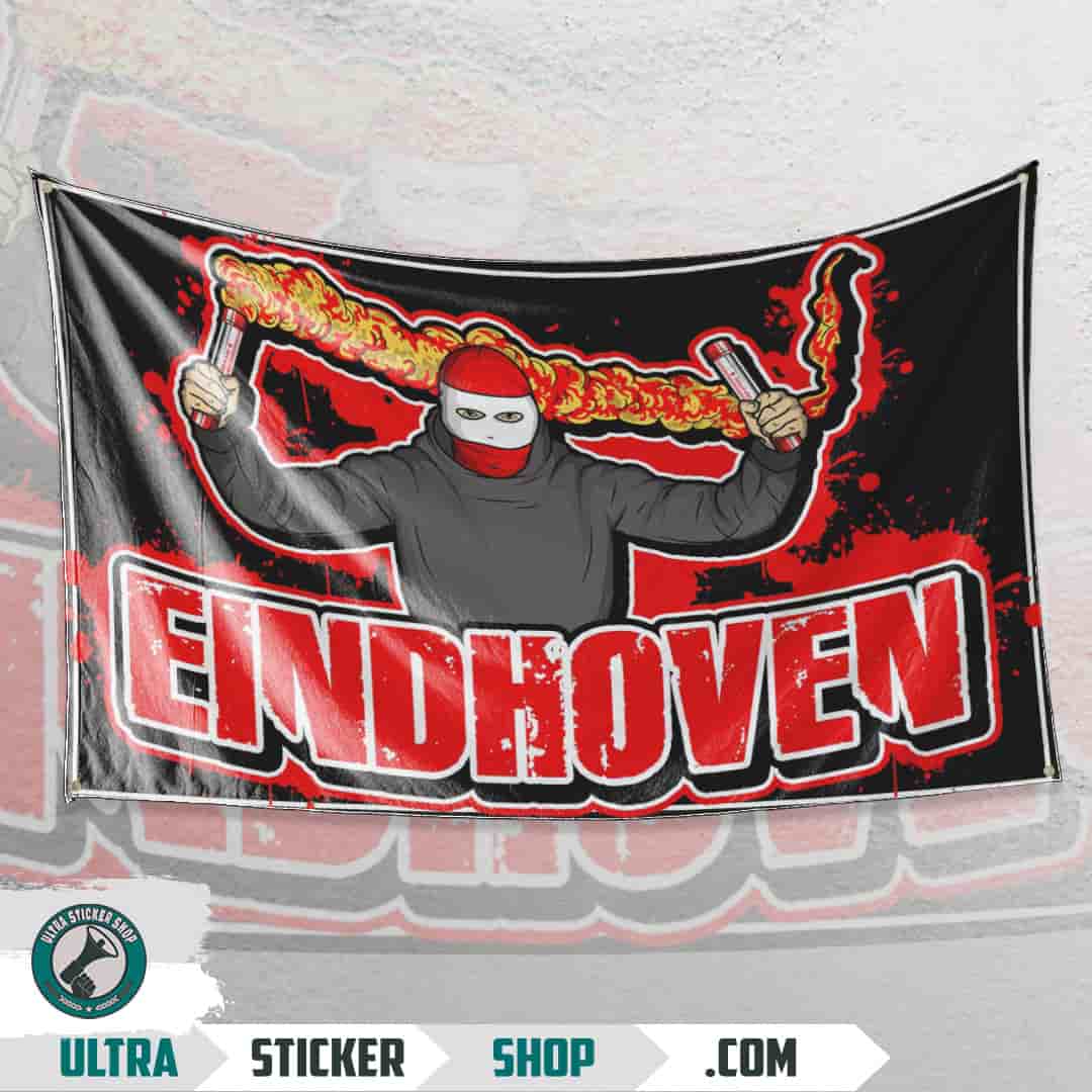 Eindhoven stickers Flagge