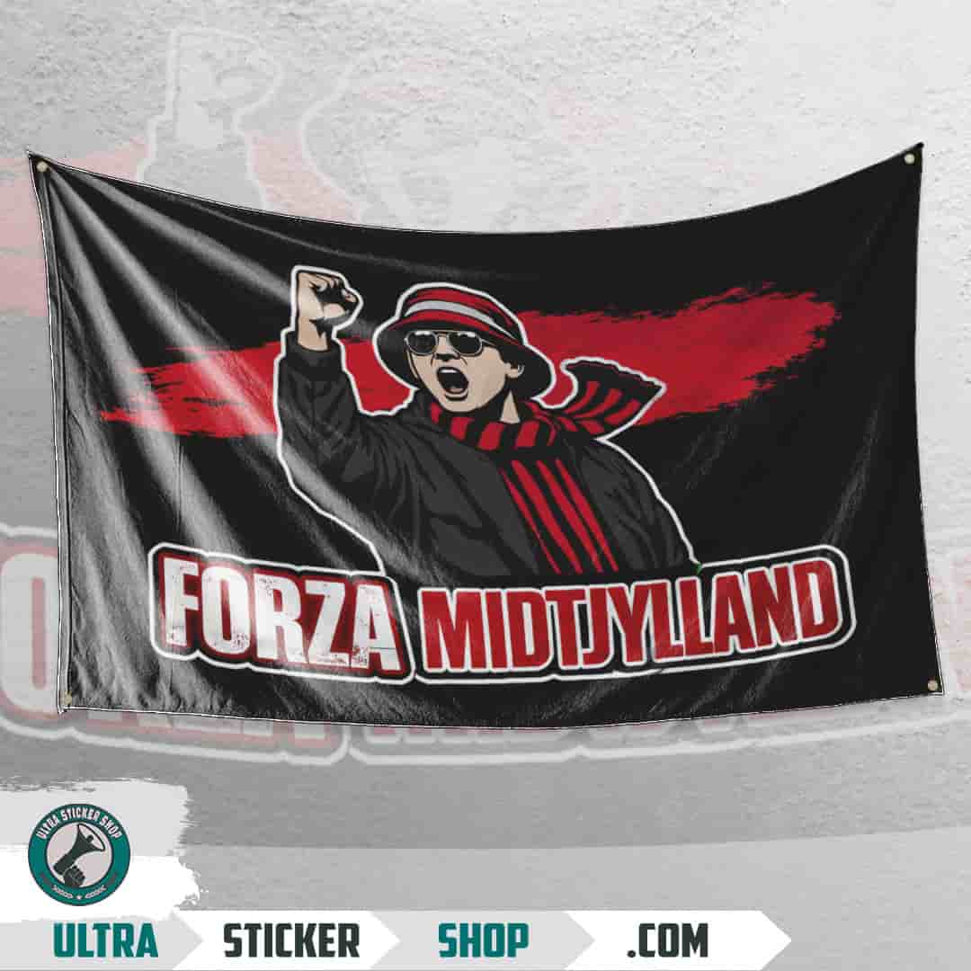 Forza Midtjylland Flagg