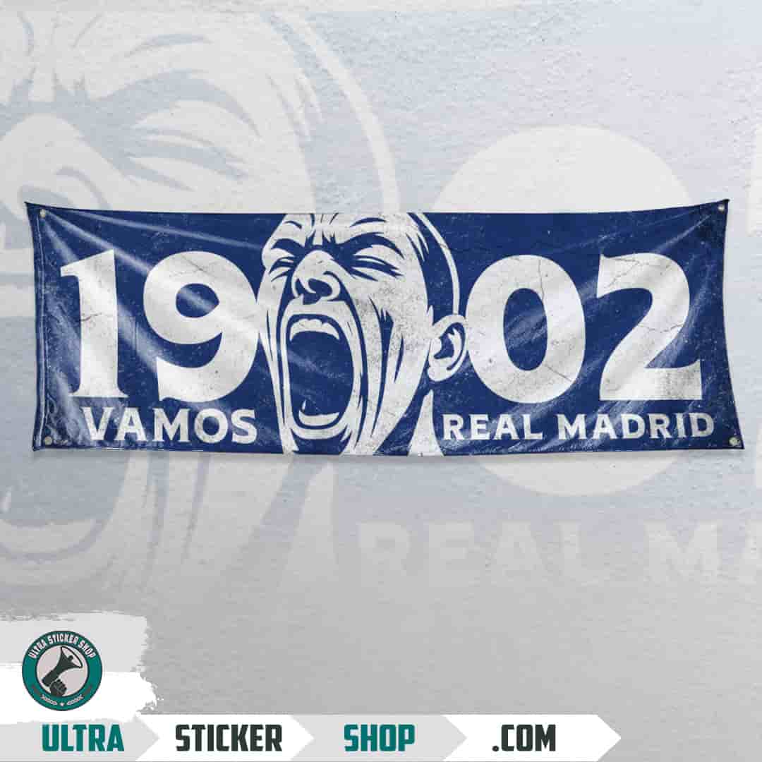 Vamos Real Madrid 1902 Drapeau