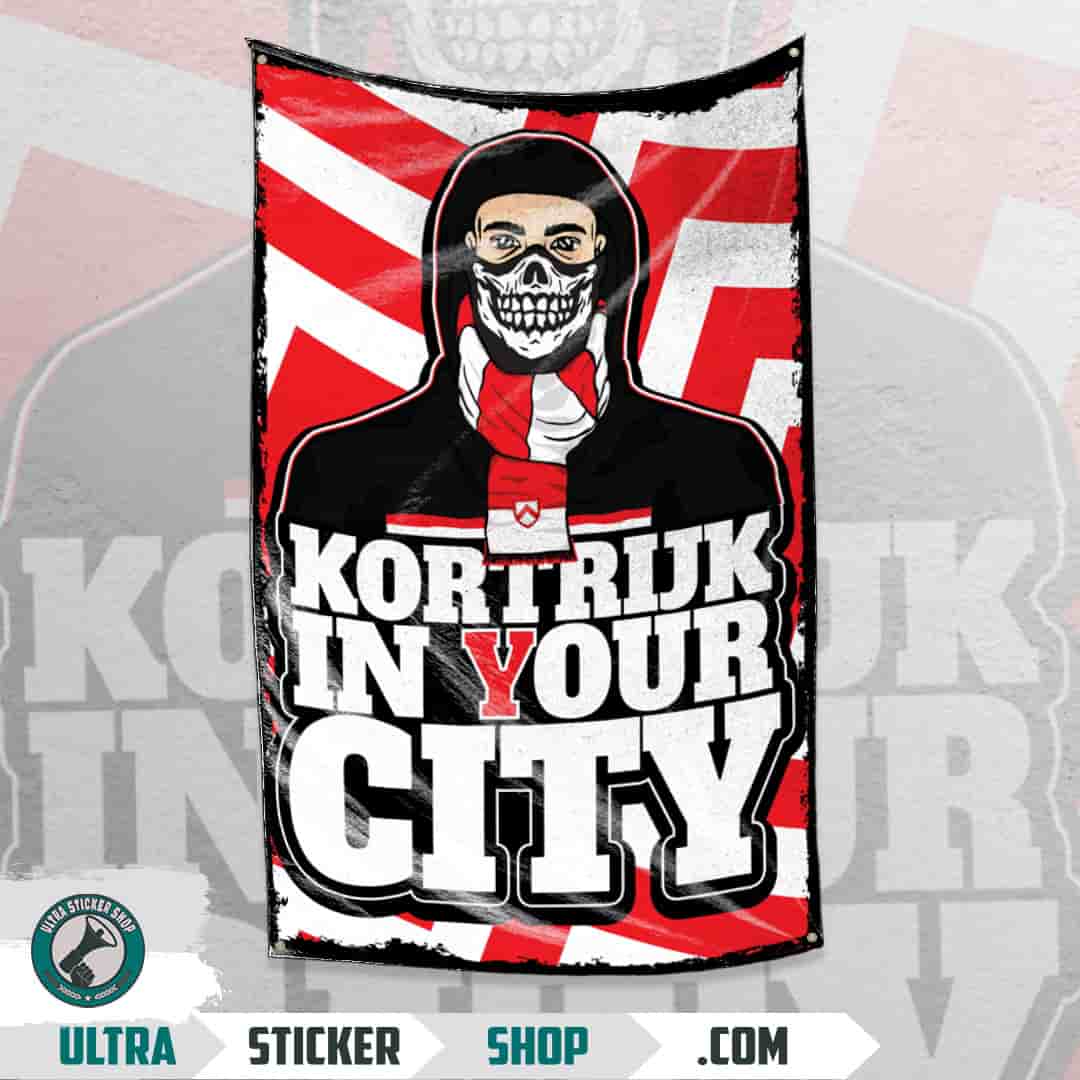 Kortrijk in your city Bandeira