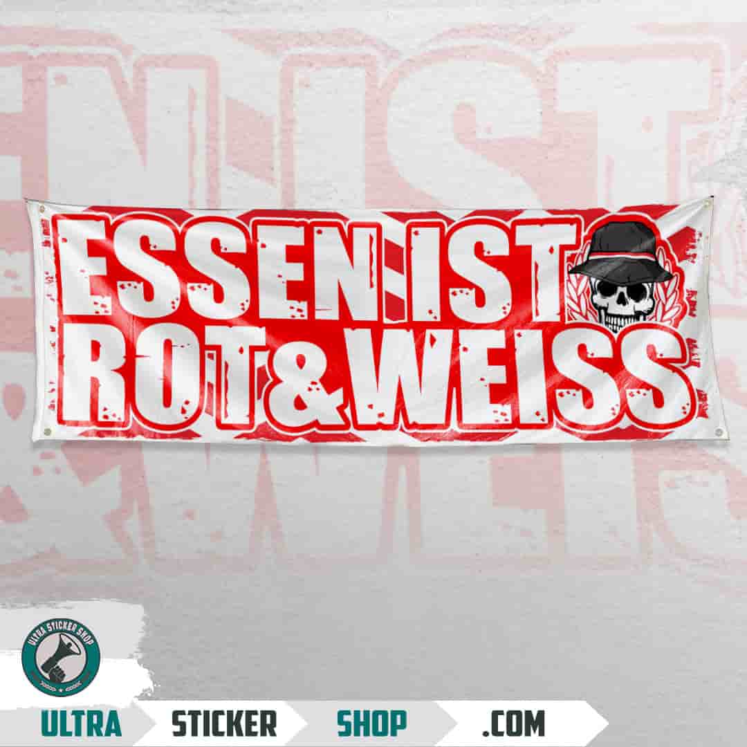 Essen ist rot & weiss Zastava