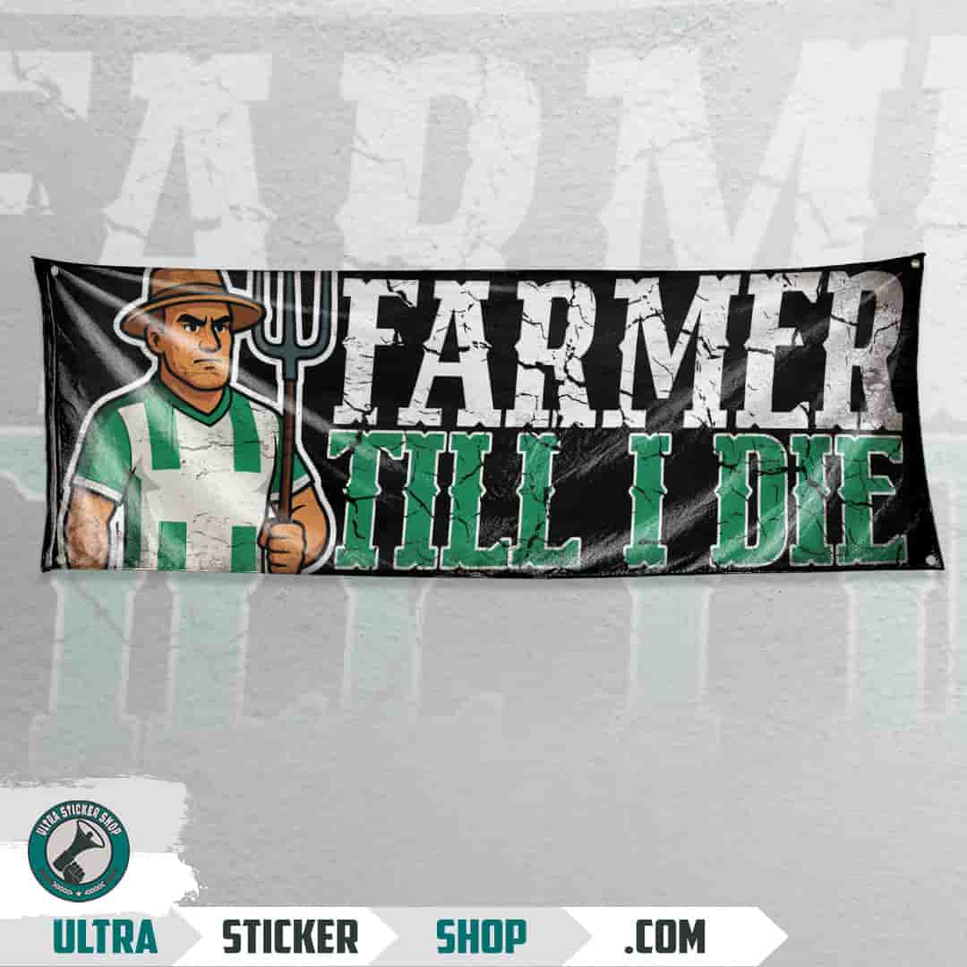 Farmer till I die Vlajka