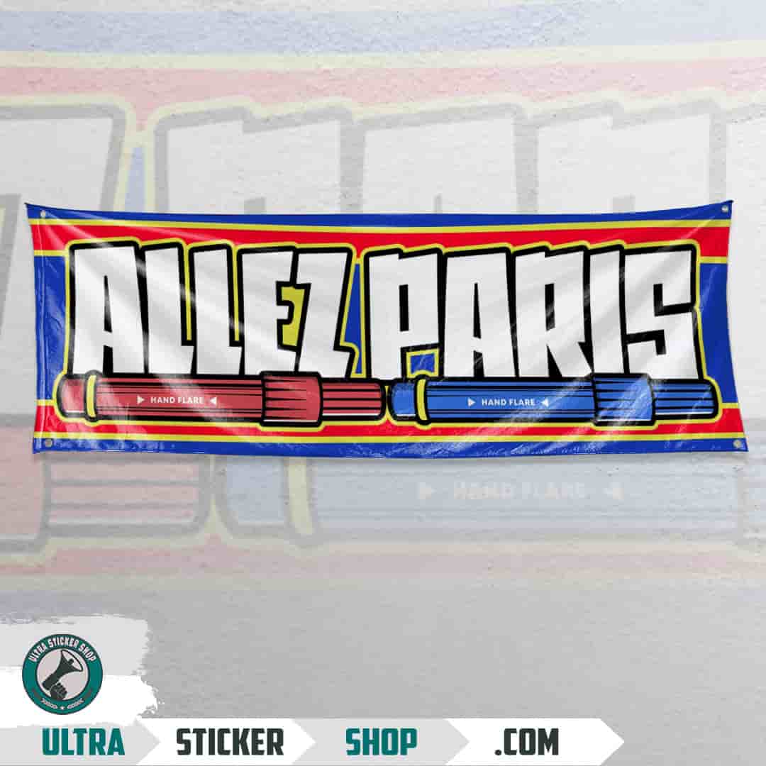 Allez Paris Flaga