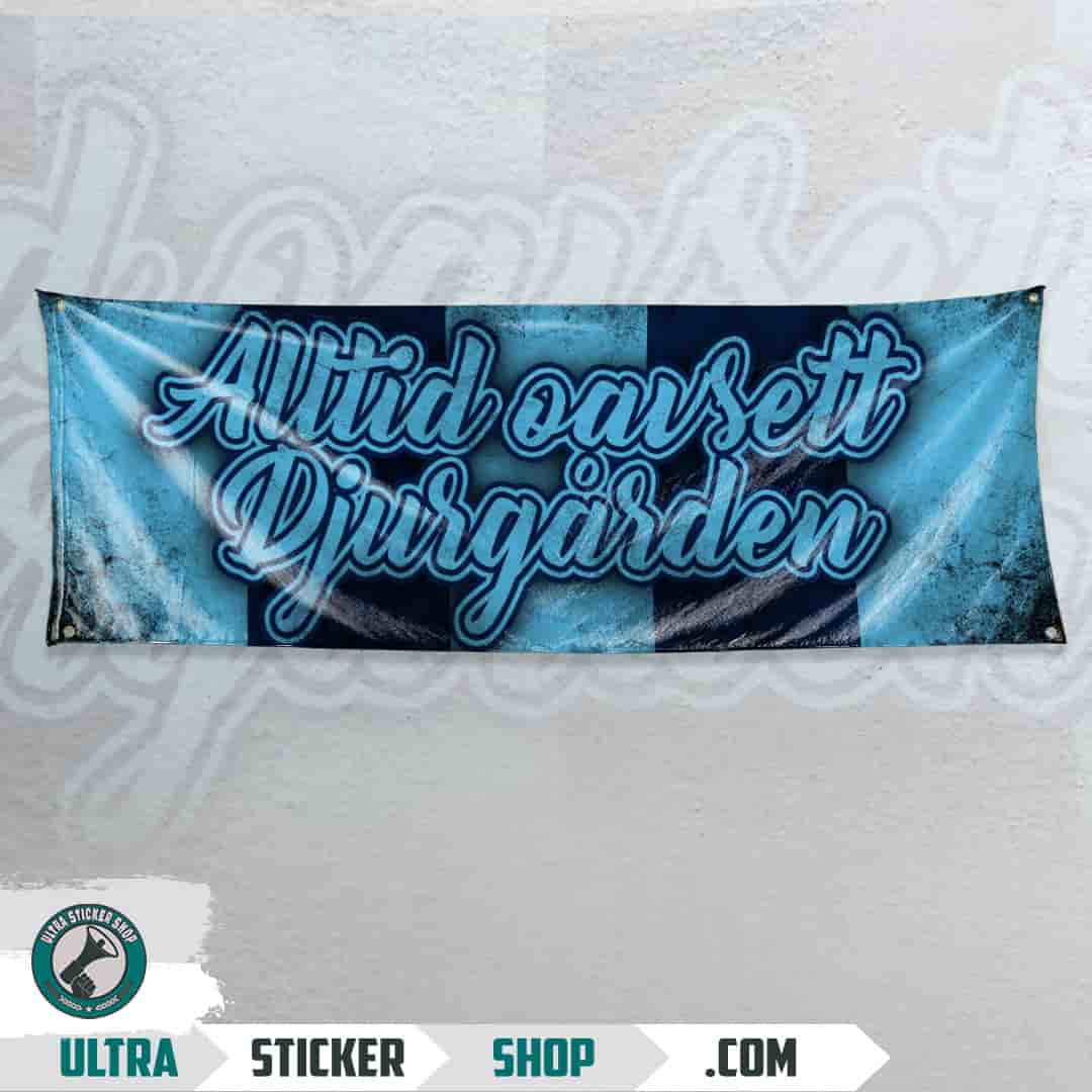 Alltid oavsett Djurgarden Bandera