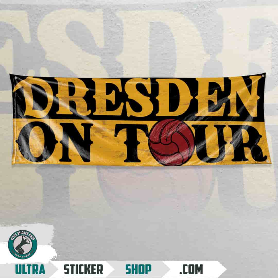 Dresden on tour Flagge