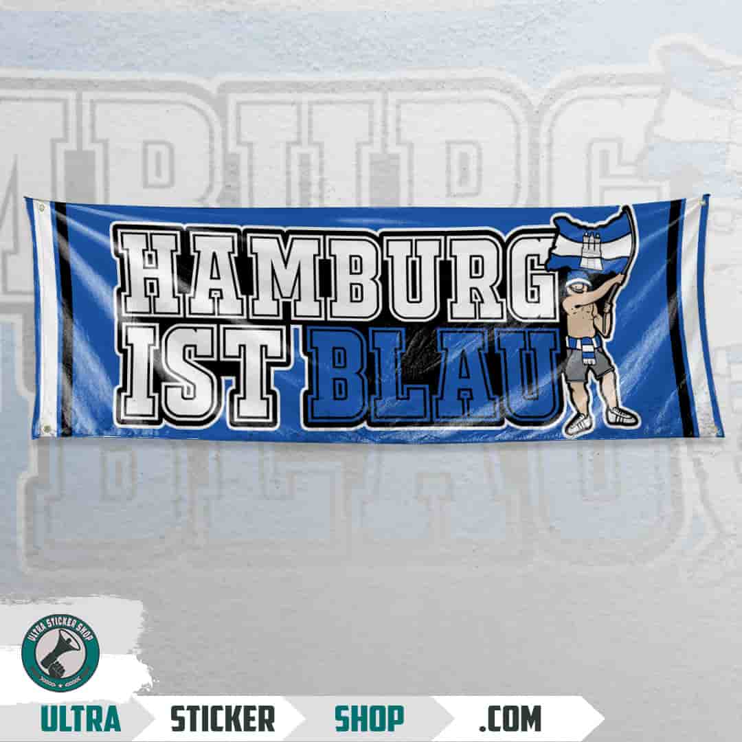 Hamburg ist blau Vlajka