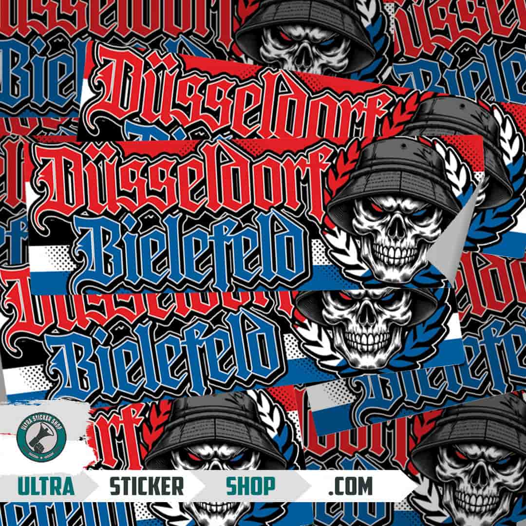 Düsseldorf X Bielefeld Nalepnice