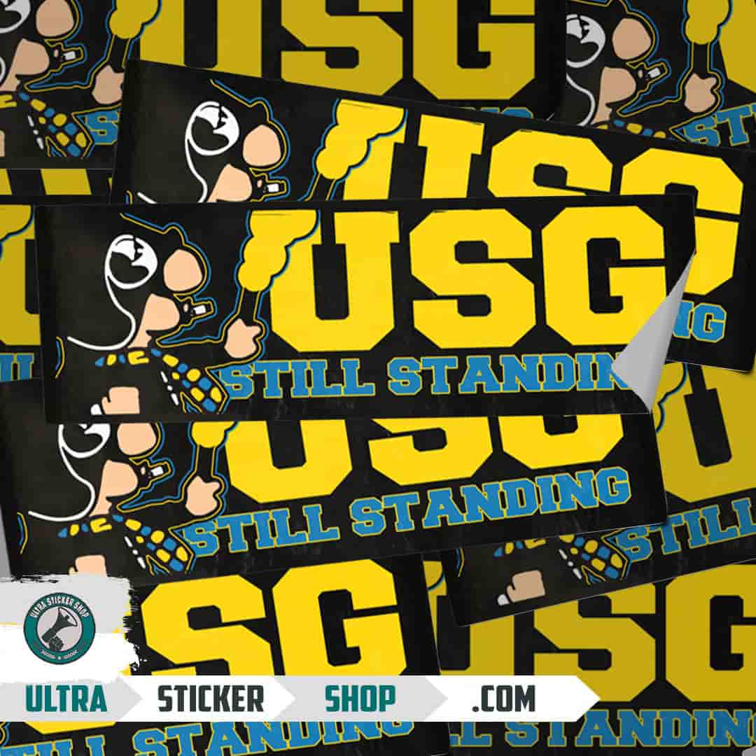 USG Still standing Nalepnice