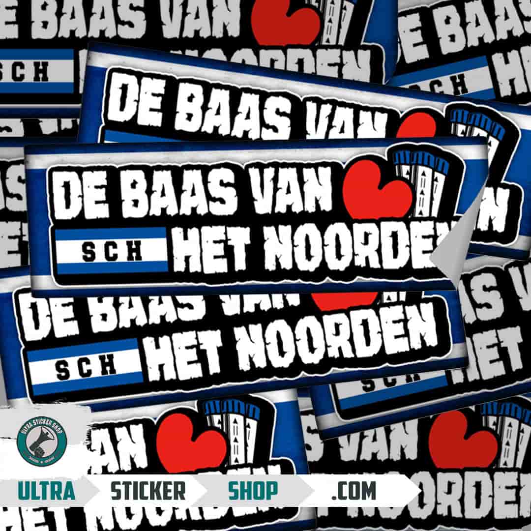 De baas van het noorden Adesivi