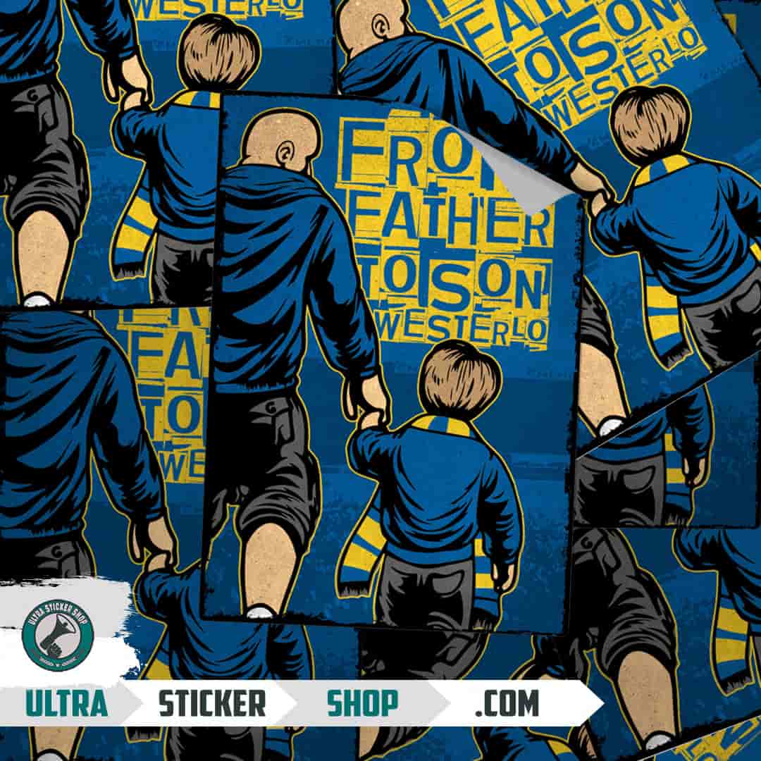 From Father to son Westerlo Aufkleber
