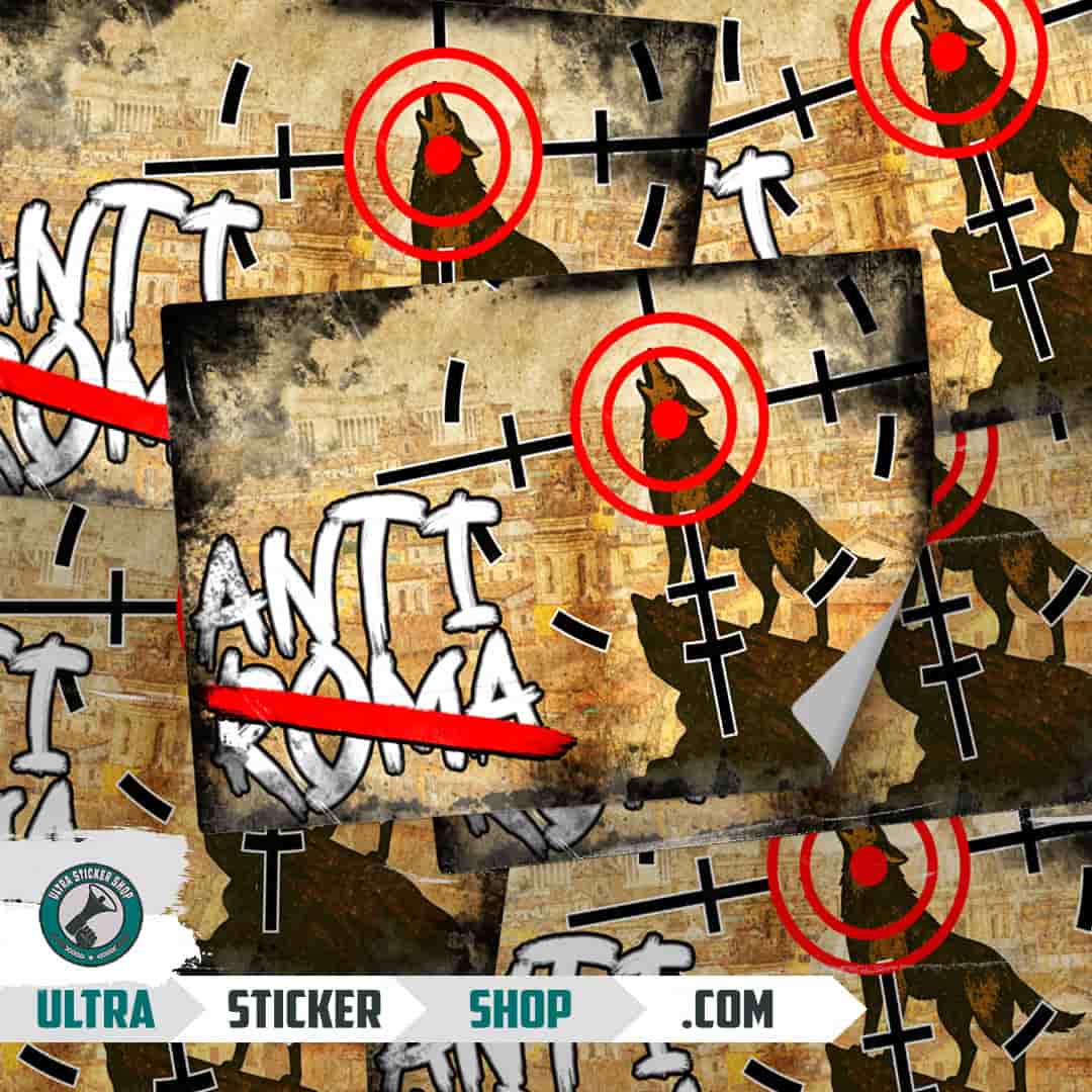 Anti Roma Aufkleber