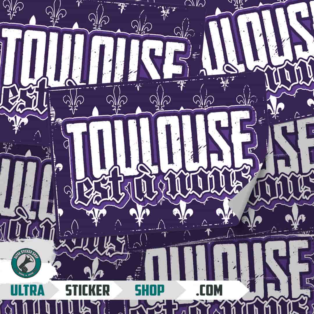 Toulouse est à nous Aufkleber