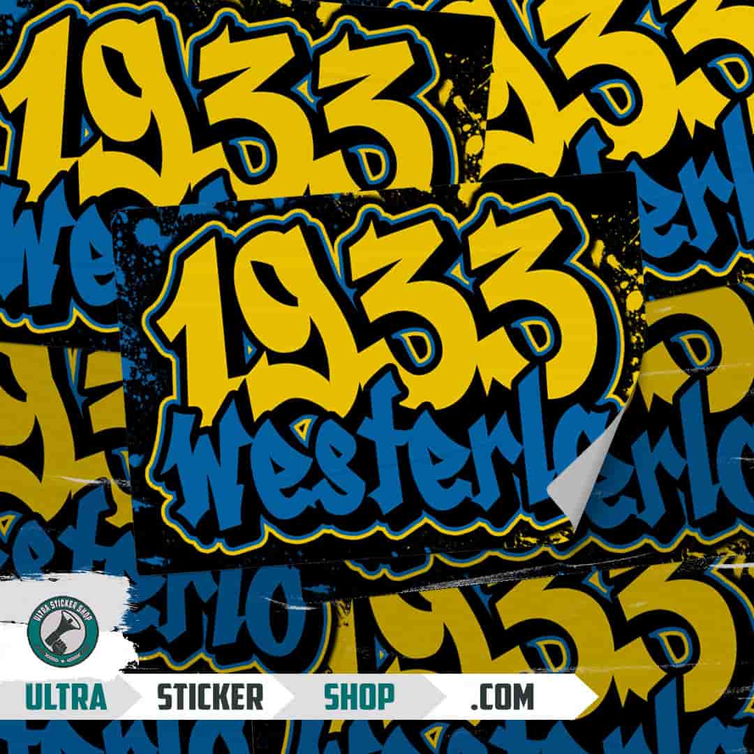 1933 Westerlo 2.0 Aufkleber
