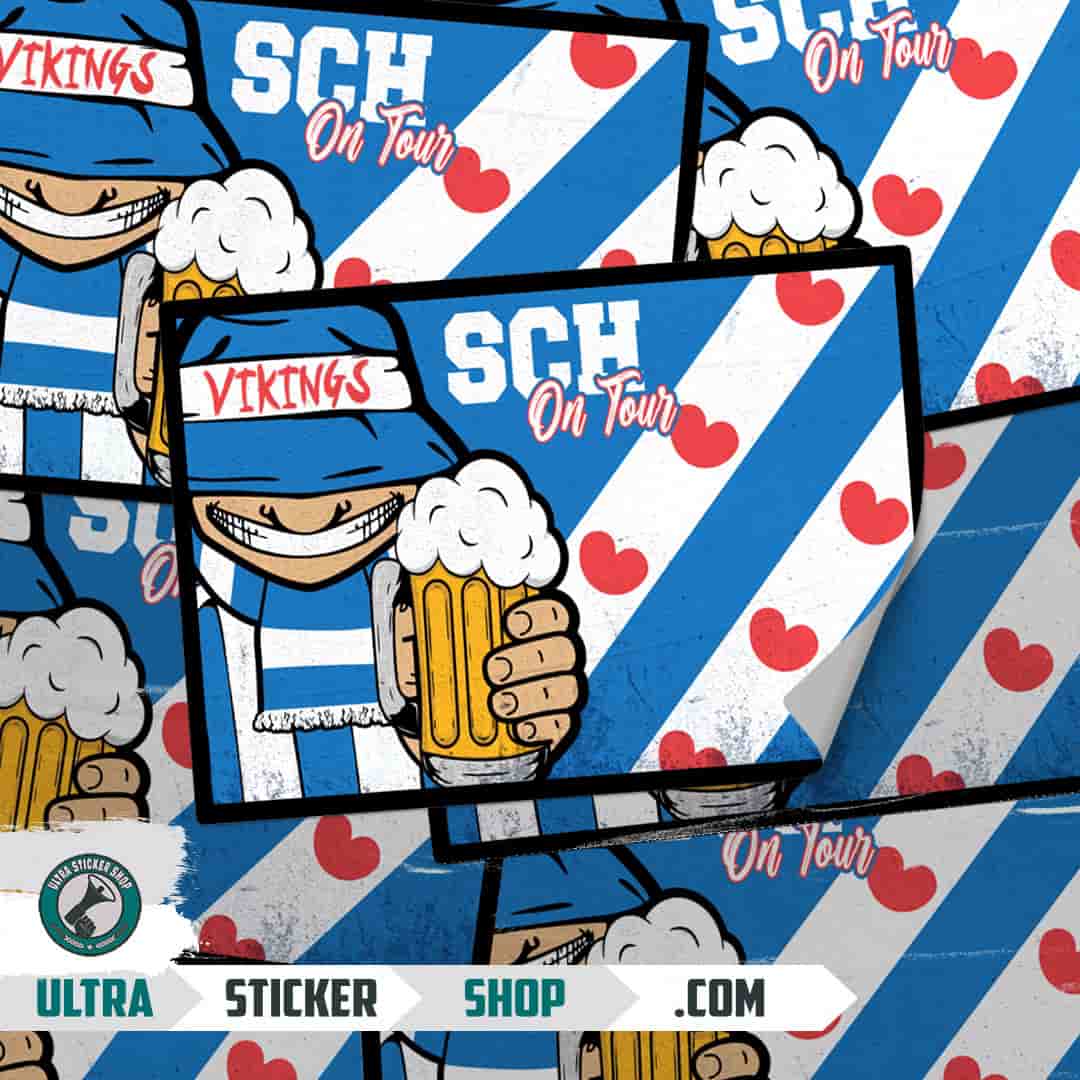 SCH On Tour Adesivi