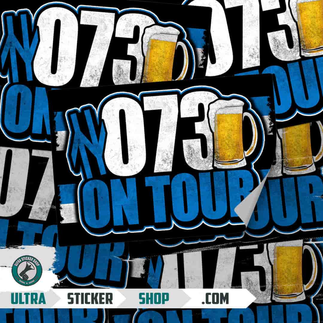 073 on tour Nalepnice