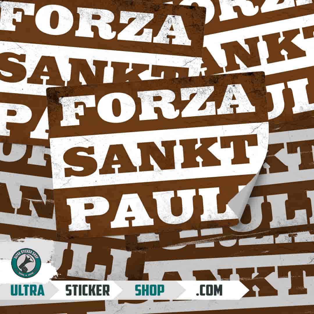 Forza Sankt Pauli Klistermærker