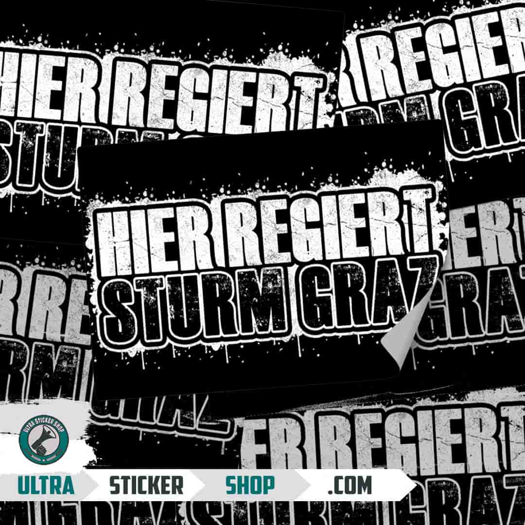 Hier Regiert Sturm Graz Nalepnice