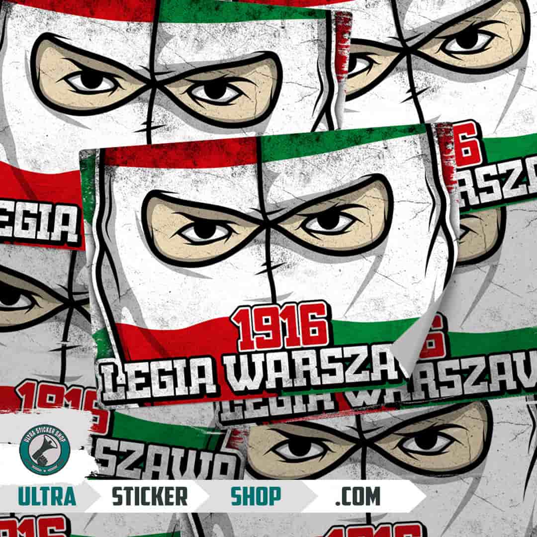 Legia Warszawa 1916 Adesivos