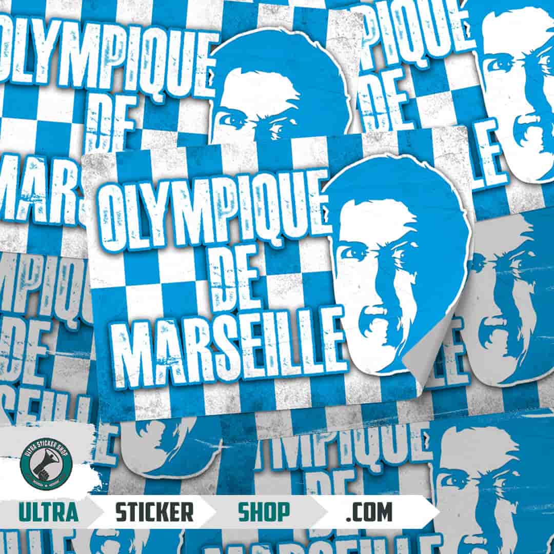 OLYMPIQUE DE Marseille Aufkleber