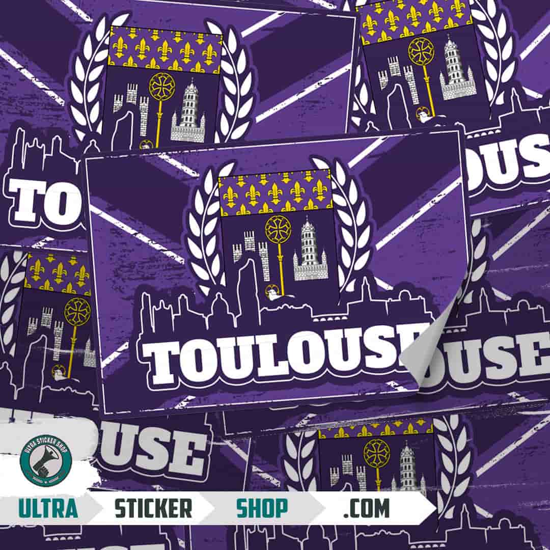Toulouse Aufkleber