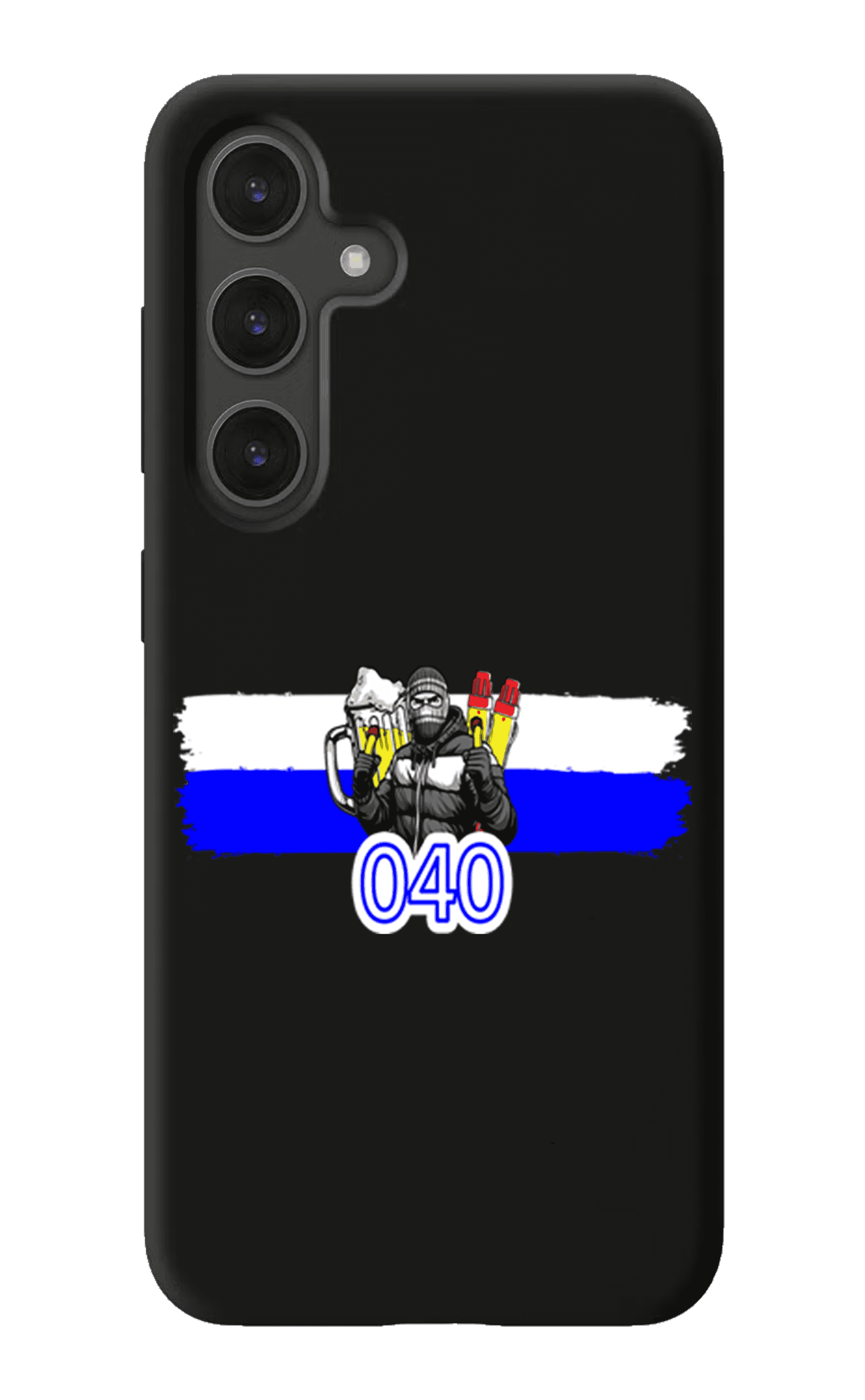 (Blauw-wit) 040 Futrola za Samsung