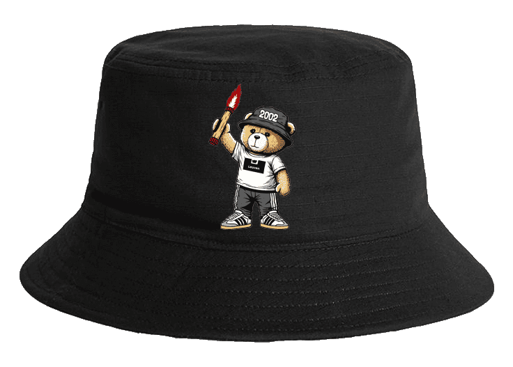 Leuven 2002 bear Bucket Hat