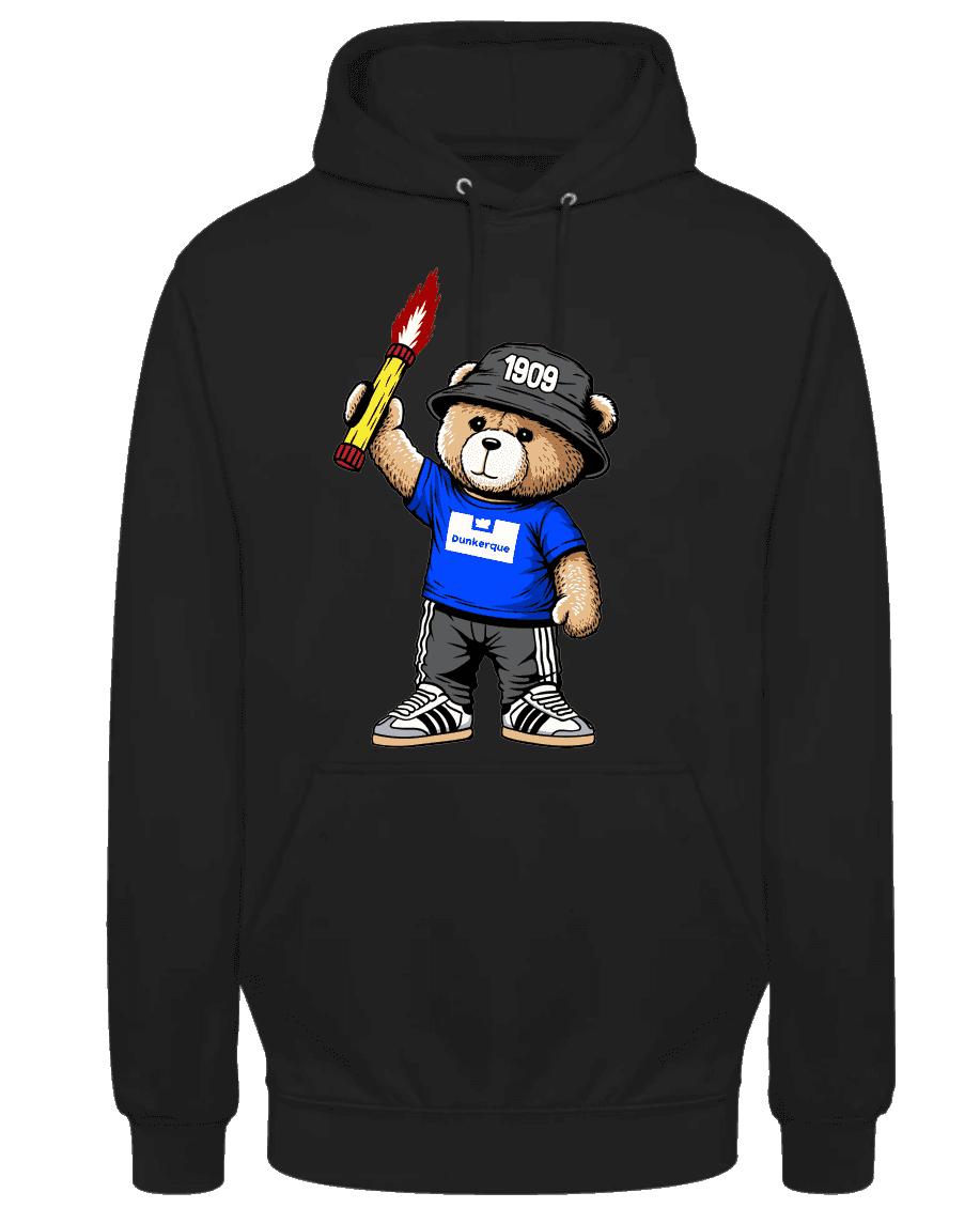 Dunkerque 1909 bear Hoodie