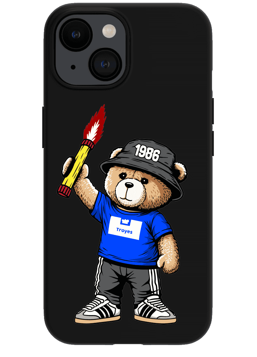 Troyes 1986 bear iPhone-Hülle
