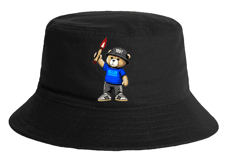Djurgården 1891 bear Gorra de cubo