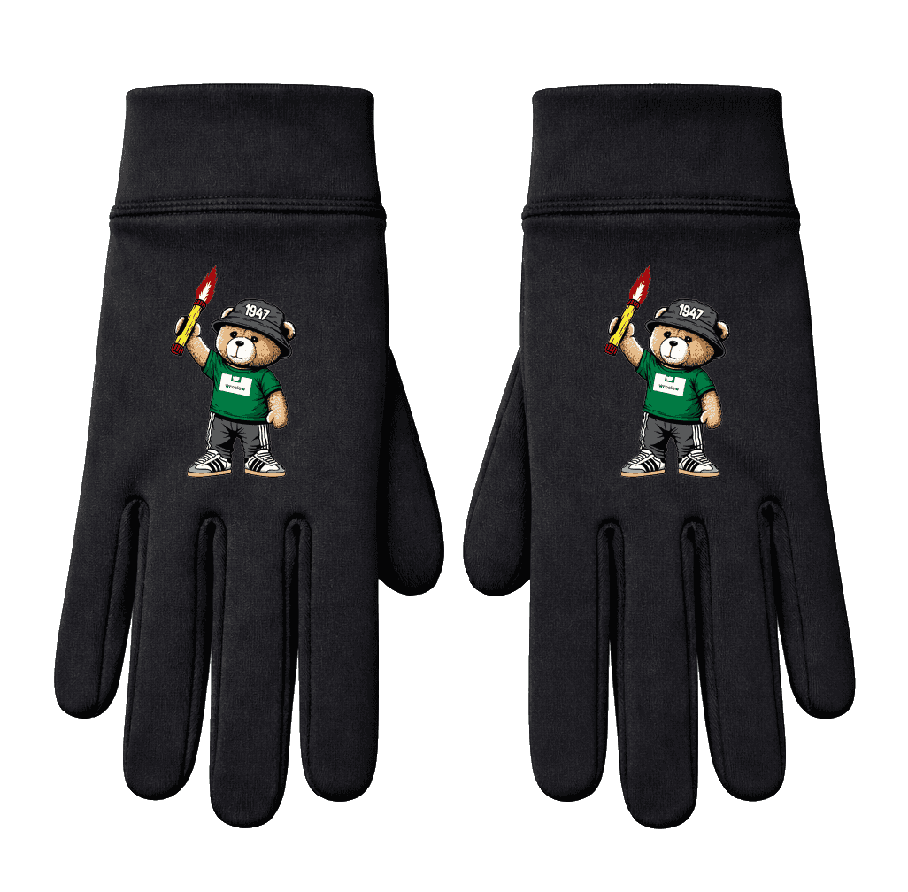 Wrocław 1947 bear Guantes
