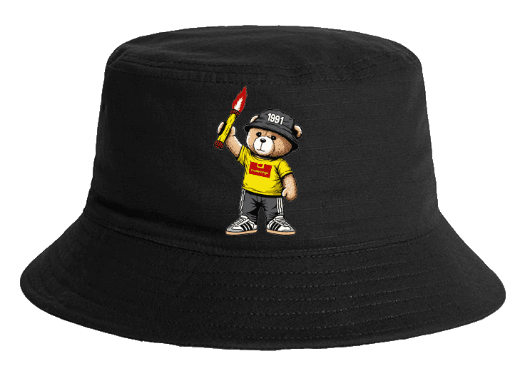 Dudelange 1991 bear Gorra de cubo