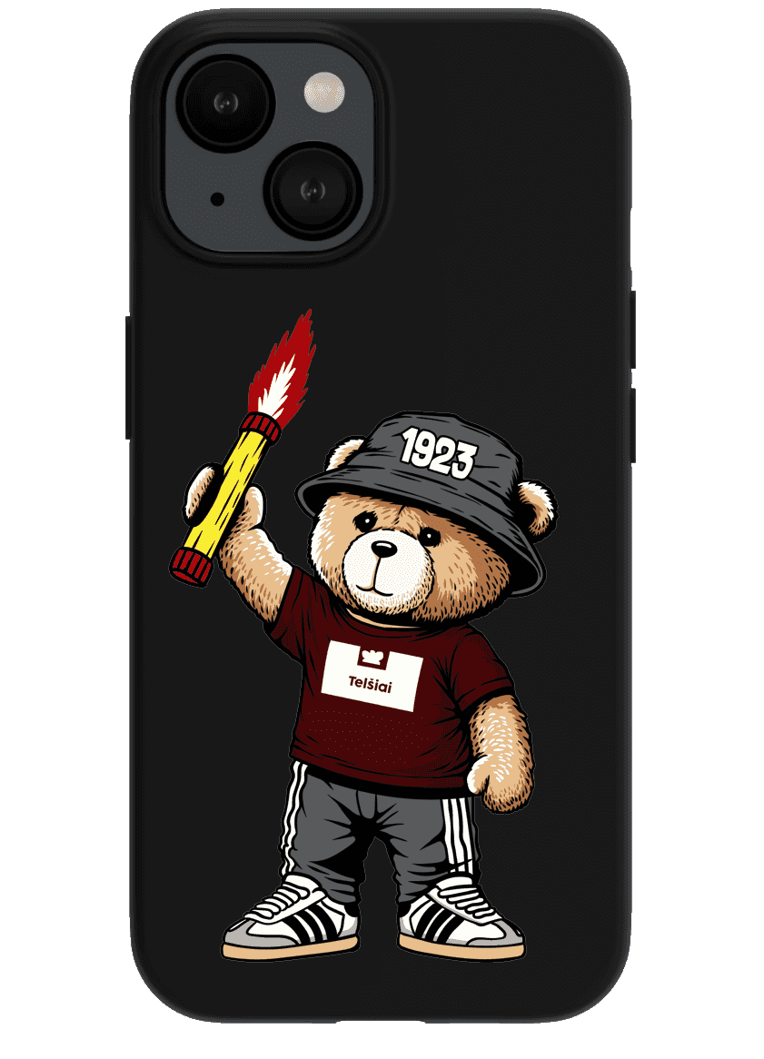 Telšiai 1923 bear iPhone hoes