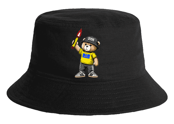 Ljubljana 2006 bear Bucket Hat