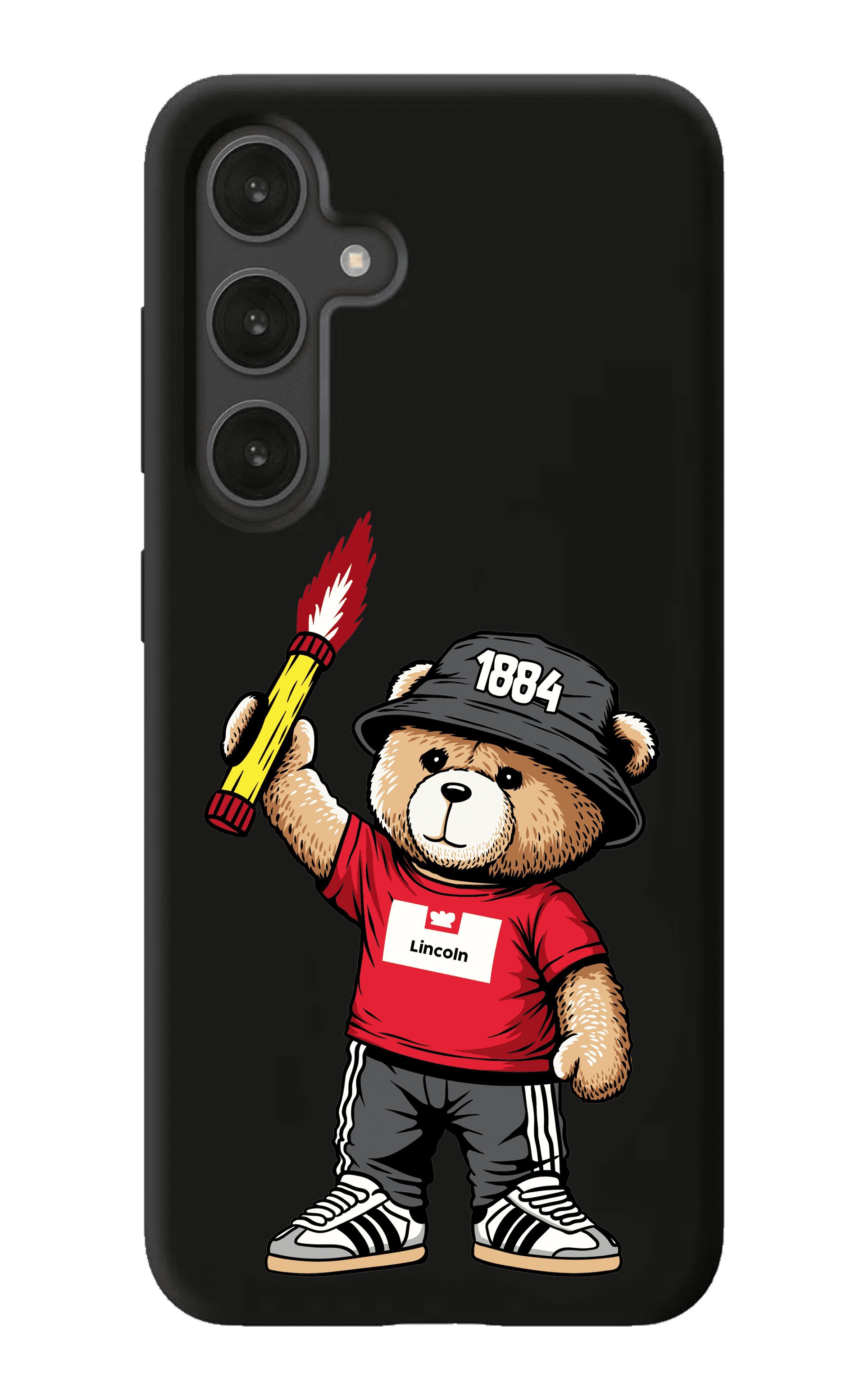 Lincoln 1884 bear Coque Samsung