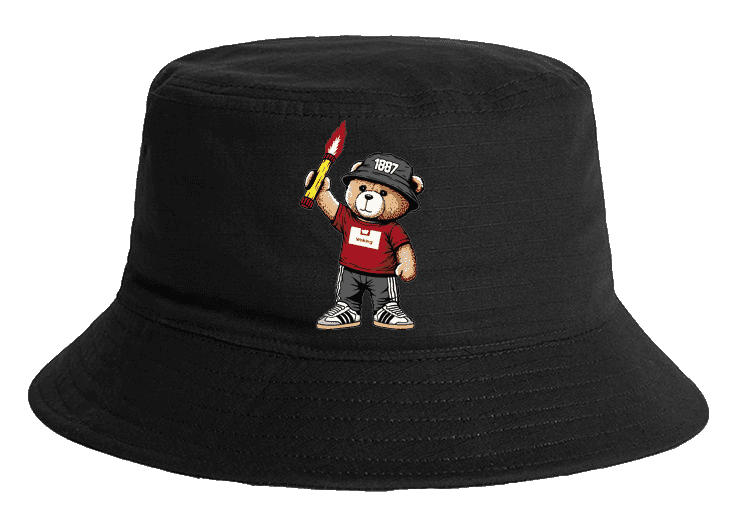 Woking 1887 bear Bucket Hat